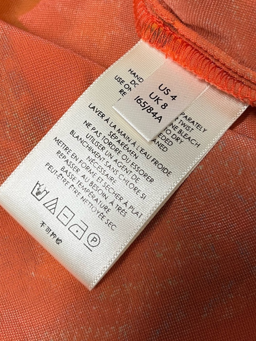 ANTHROPOLOGIE x MAEVE Birds + Boho Velveteen Shirt Orange Button Up 4 Festival - Picture 8 of 8